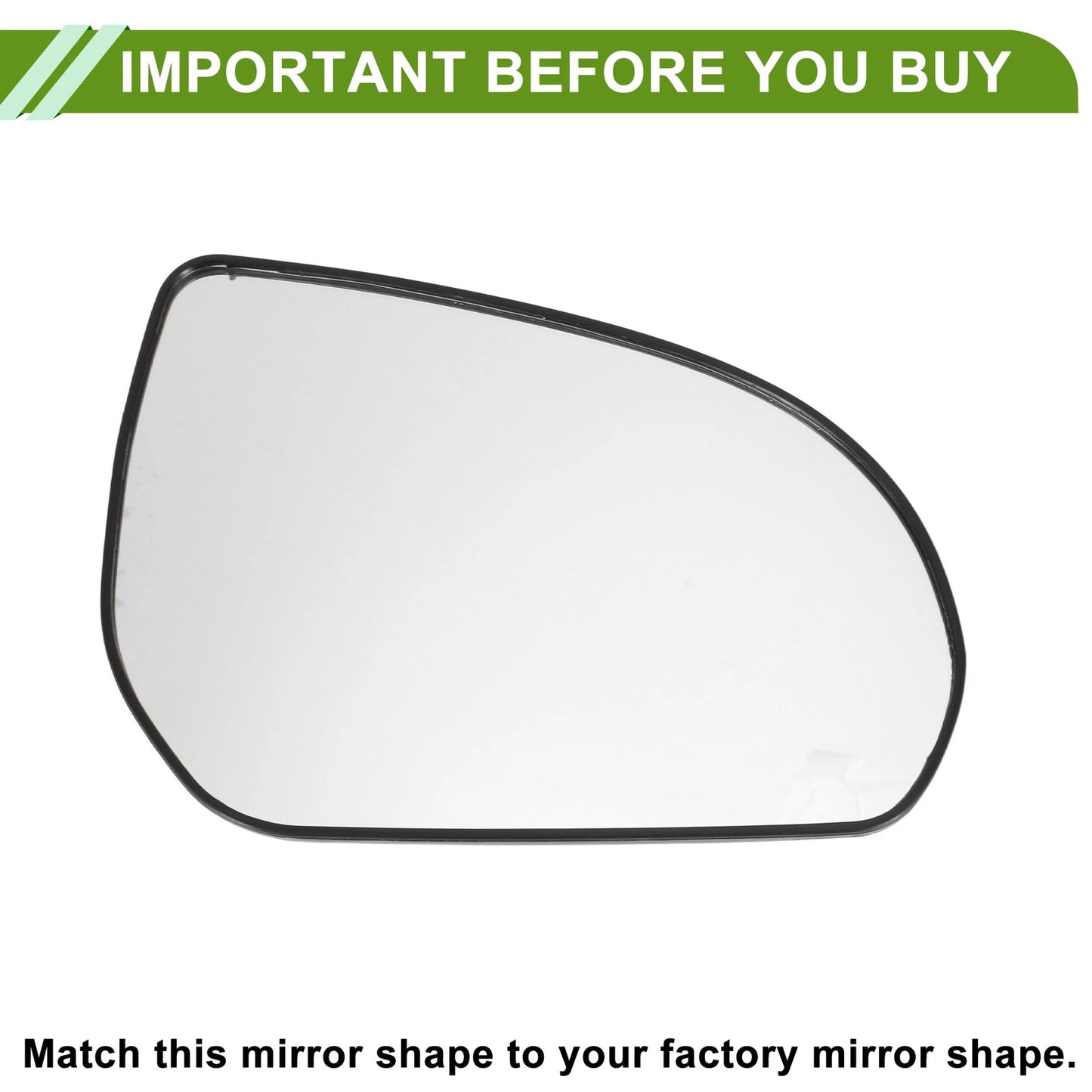 Right Heating Mirror Glass for Kia Pegas (2020–2022) No. 87621H7000