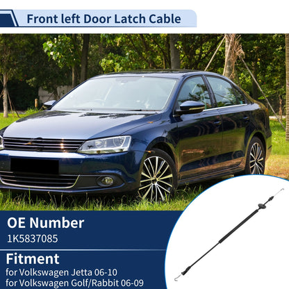 Door Latch Cable No.1K5837085 for Volkswagen Jetta (2005–2010) Front Left