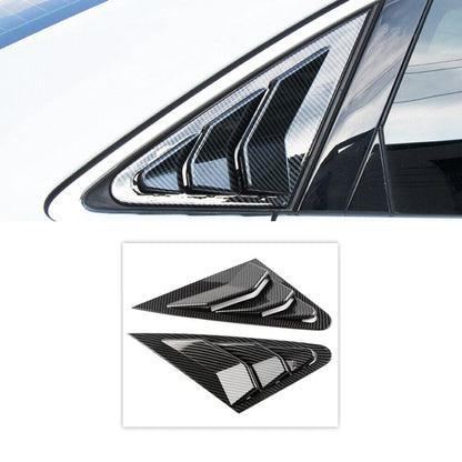 Carbon Fiber Side Vent Scoop Louver Cover for Audi A3 8V Sedan (14–19)