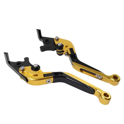2x Folding Extendable Brake Clutch Levers for Kawasaki Z650 Z900 Ninja (17-22)
