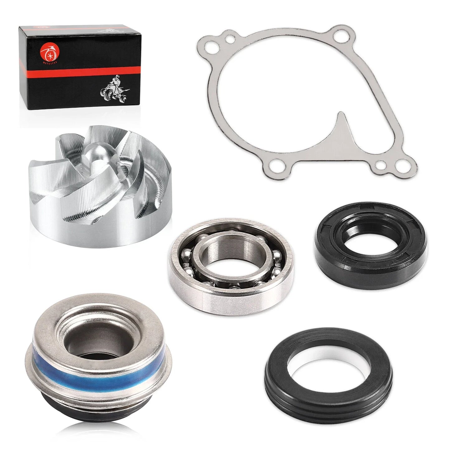 Water Pump Impeller Seal Gasket for Kawasaki KVF650 Prairie 4x4 (2002–2003)
