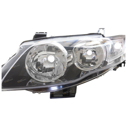 LH Black Headlight for Ford FG Falcon (2008-2014)