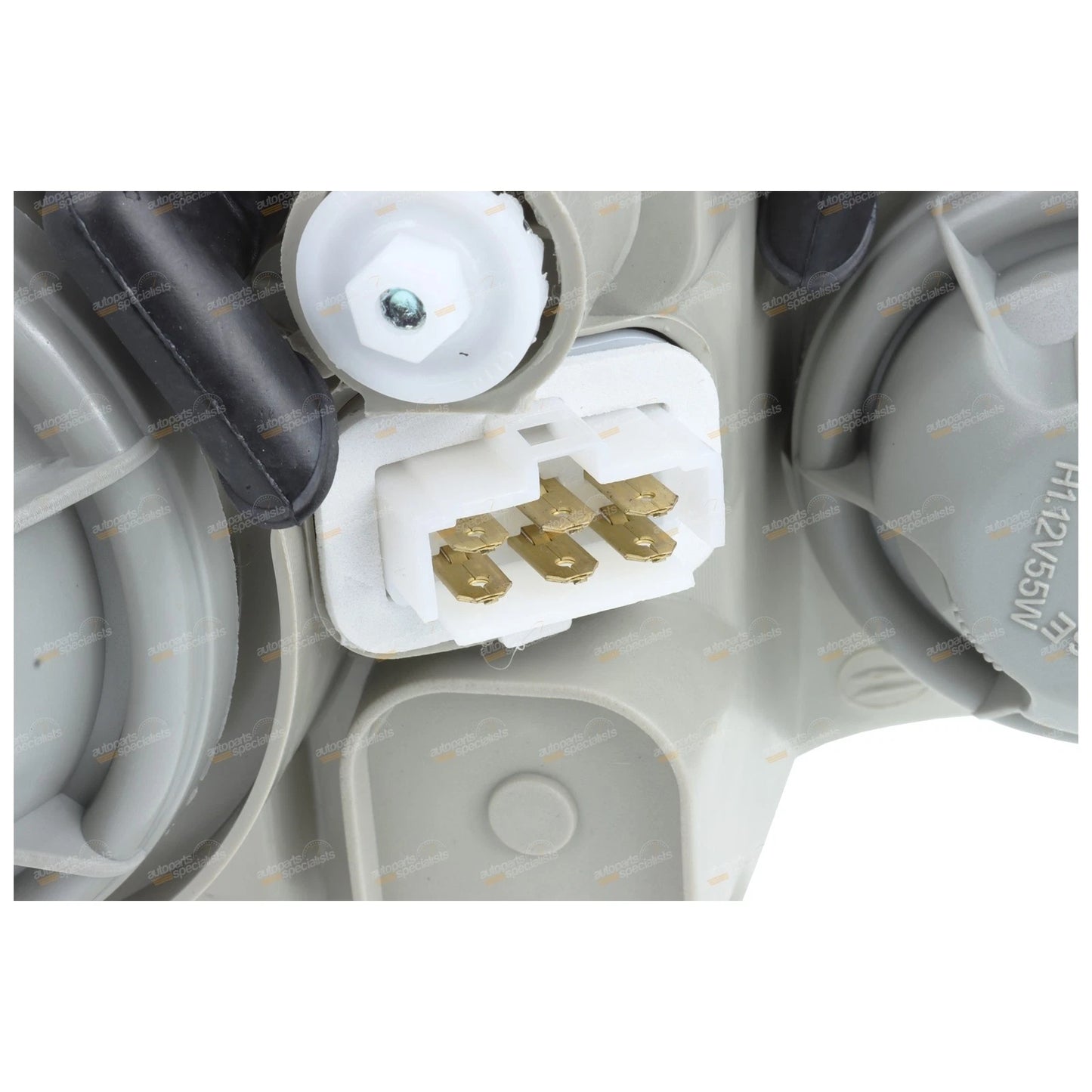 LH Black Headlight for Holden Commodore (2000–2002)
