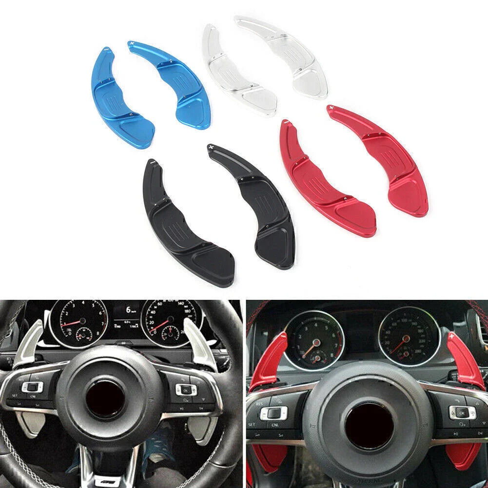 Steering Wheel Paddle Shifters Extensions for VW Golf 7 MK7 (2015 - Present)