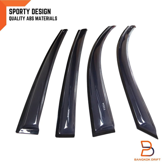 Weather Shield Window Visor Rain Guard for Nissan Tiida C11 (06-12)