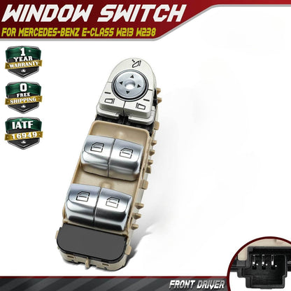 Power Window Switch for Mercedes-Benz E-Class (2017–2023)
