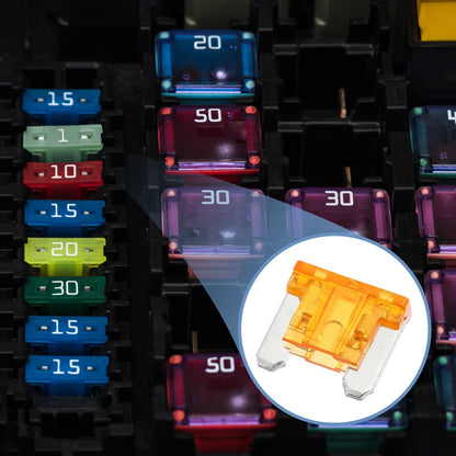 30 Pcs Mini Blade Style Fuses 5A for Automotive (Universal)