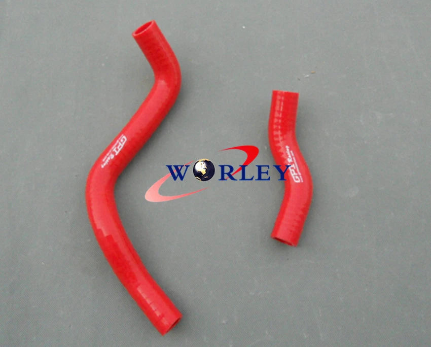 Silicone Radiator Hose for Honda CR250 CR250R (1997–1999) - Red