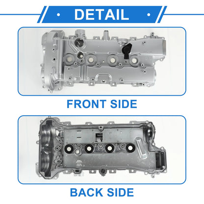 Front Engine Valve Cover w/ Gasket No. 25201395 for Chevrolet Malibu (2013–2022)