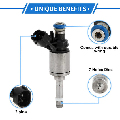 Fuel Injector 166001KC0A/16600-1KC0B for Nissan Juke 1.6T (2011–2017)