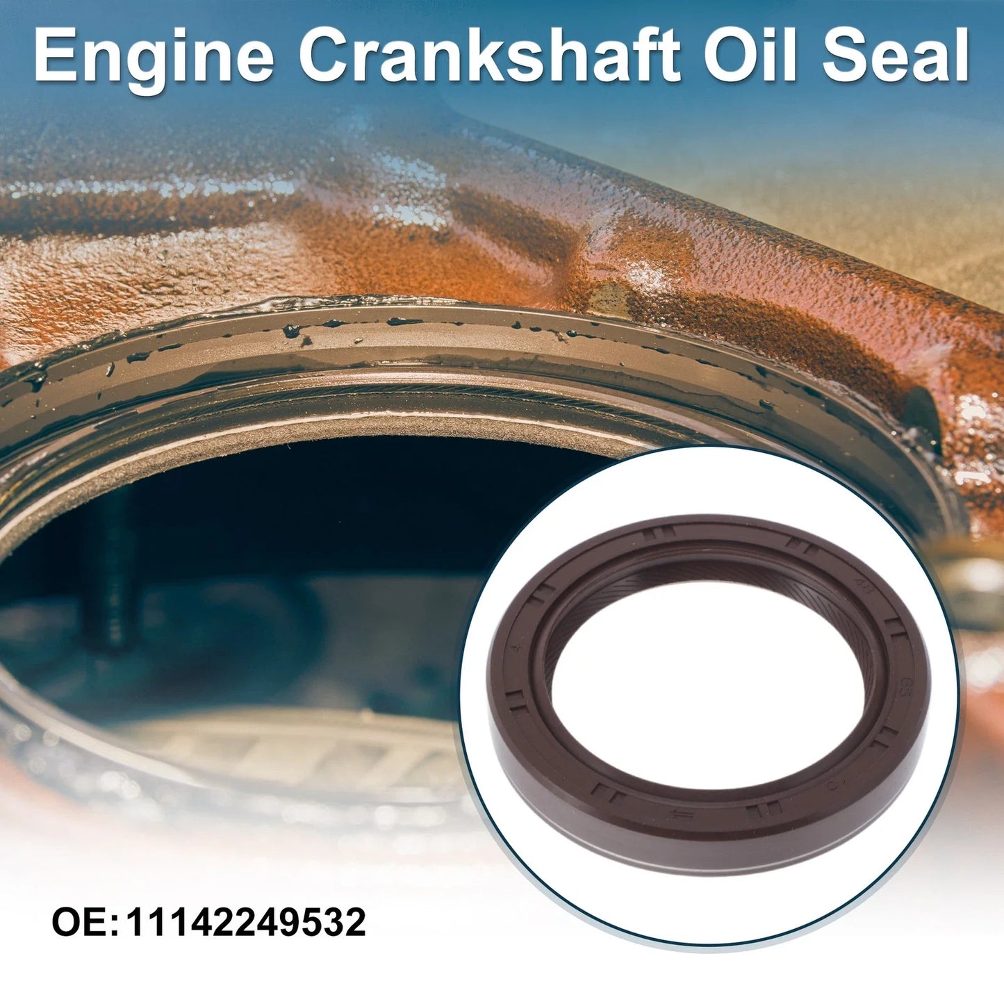 Front Crankshaft Oil Seal for BMW 5 Series (1995-2005) Engine Seal