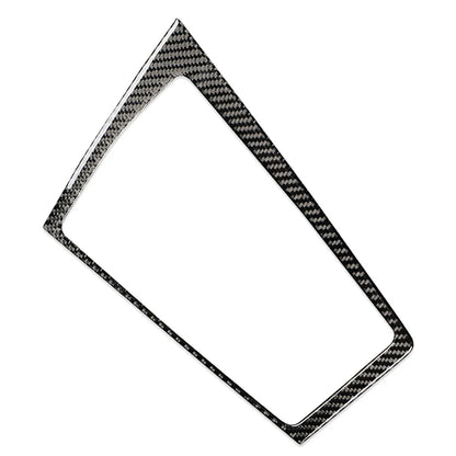 Black Gear Shift Panel Frame Cover Trim for Volkswagen Golf 8 MK8 (2021-2023)
