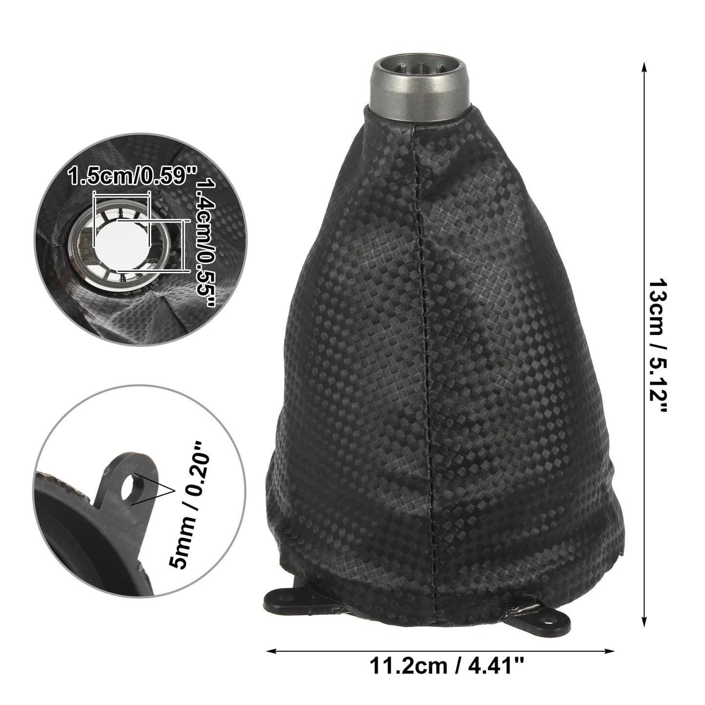 Shift Boot Cover & Gear Shift Knob for Honda Civic (2006-2011)