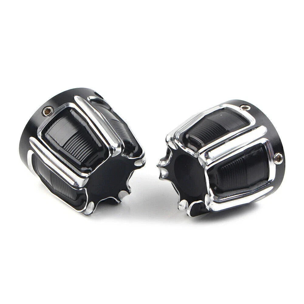 Front Axle Nut Cap Covers for Harley Softail Touring Street Glide