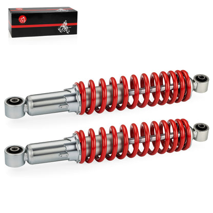 Set of 2 Red Front Shock Absorbers for Yamaha Blaster YFS200 (1988–2006)
