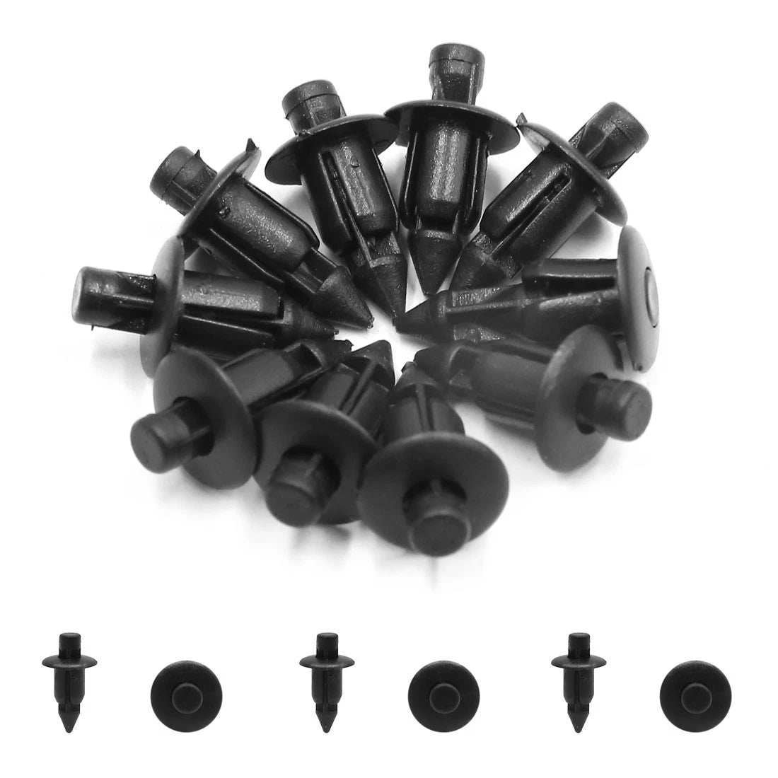 10Pcs 6682401G00 Plastic Rivets Clips for Nissan