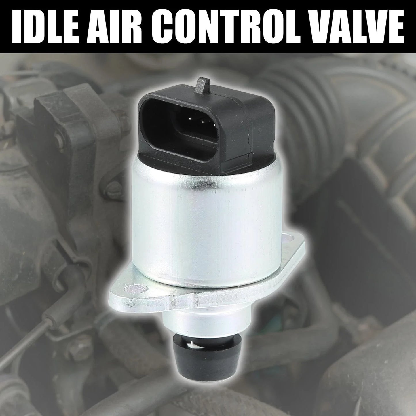 Idle Air Control Valve Replacement with Gasket for Chevy (2000-2006)