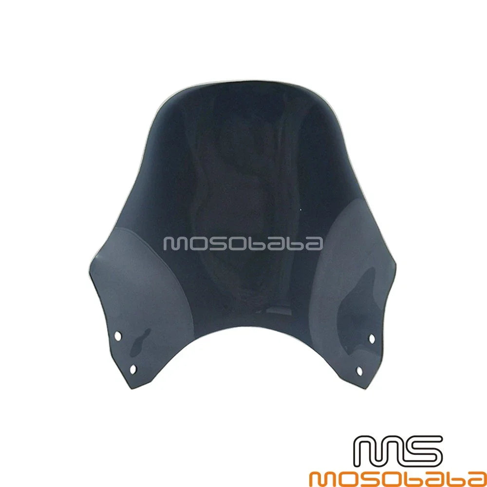Round Headlight Windscreen for Honda Yamaha BMW Ducati