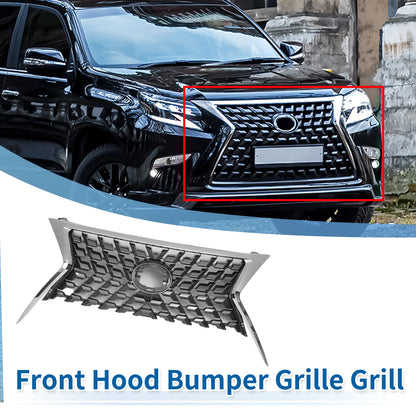 Front Upper Hood Bumper Grille for Lexus GX460 (2014–2022) Chrome