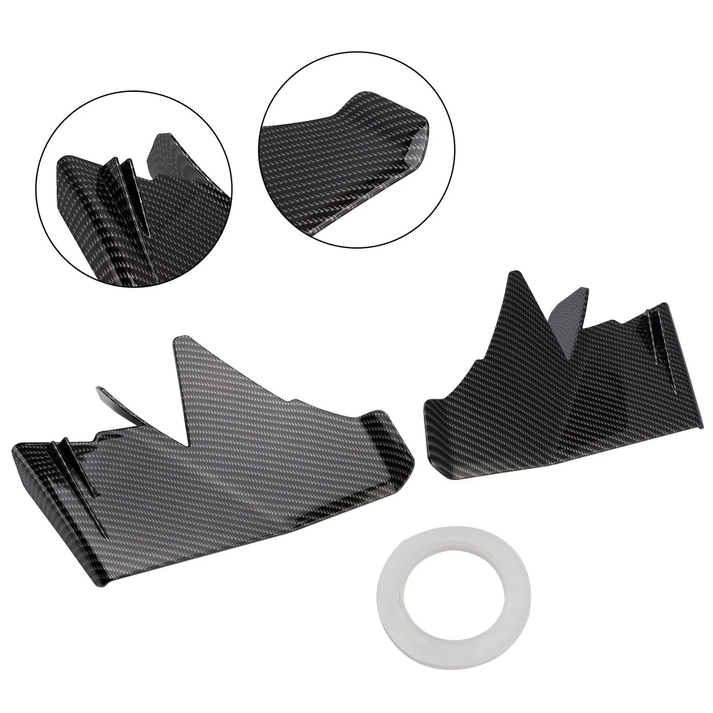Front Fairing Air Deflector for Aprilia RS457 (2024) Simulated Carbon