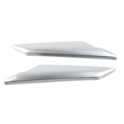 Matte Chrome Rear Mirror Trim Cover for Honda Goldwing GL1800 GL1833 (2018-2020)
