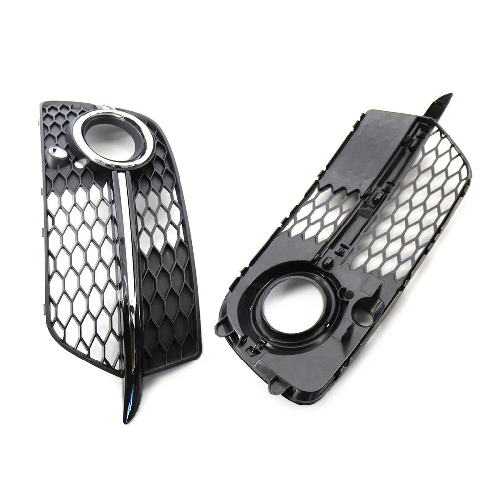 Front Fog Lamp Grill Cover Chrome Trim for Audi Q5 (2013-2017)