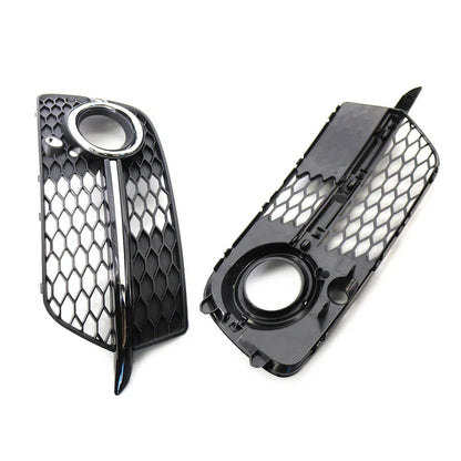 Front Fog Lamp Grill Cover Chrome Trim for Audi Q5 (2013-2017)