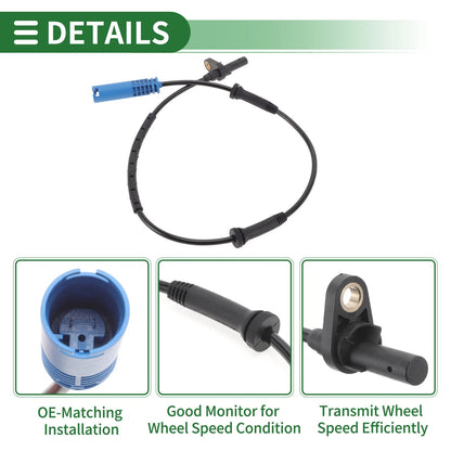 ABS Wheel Speed Sensor No. 34526775009 for BMW 3 Touring E90 (2004–2007)