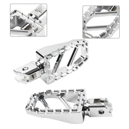 CNC Front Foot Pegs for Harley Softail Fat Boy Low Rider (2018-2023)