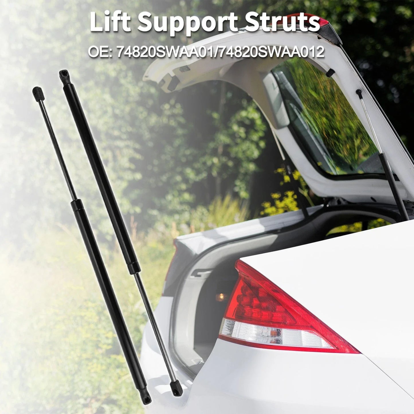 Rear Hatch Lift Supports for Honda CR-V (2017-2023) - 2 x Struts