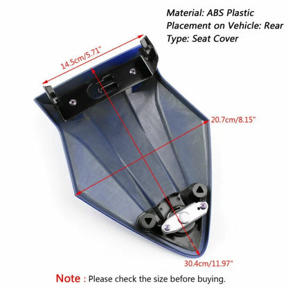 Rear Seat Cover for BMW S1000RR K46 (2015–2018) Blue A
