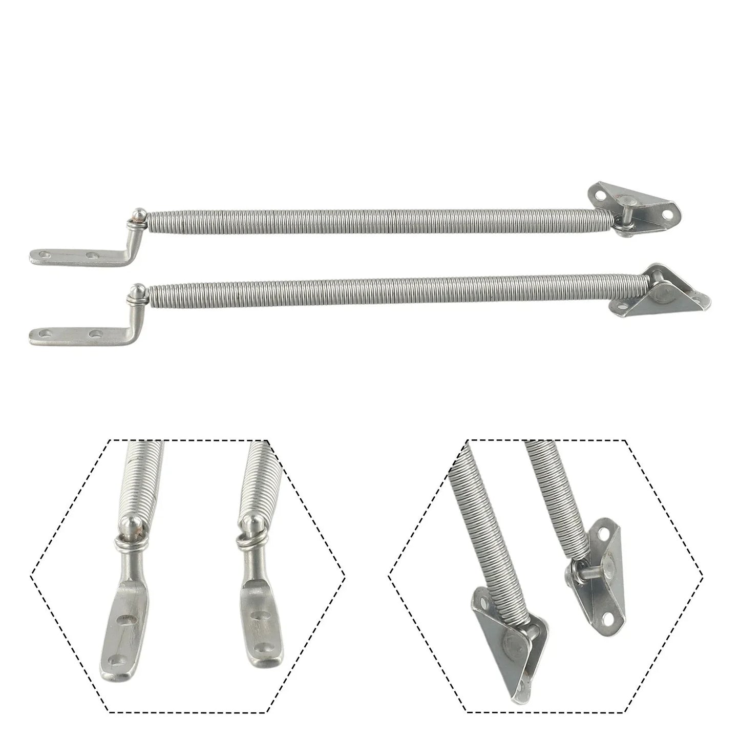 Support Spring Adjuster 210mm Stainless Steel Yacht Hatch Door