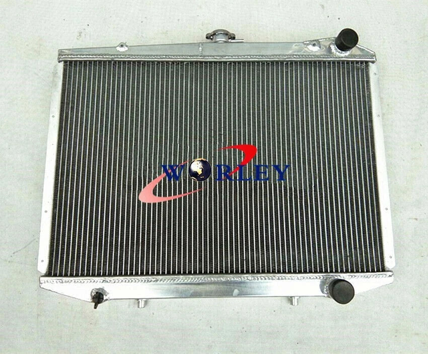 Aluminum Radiator & Fans for Nissan D21 Pathfinder (1986–1997)