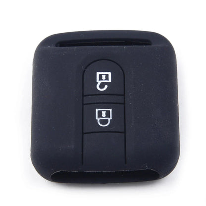 Remote Key 2 x Button Silicone Case Cover for Nissan Qashqai Almera Patrol