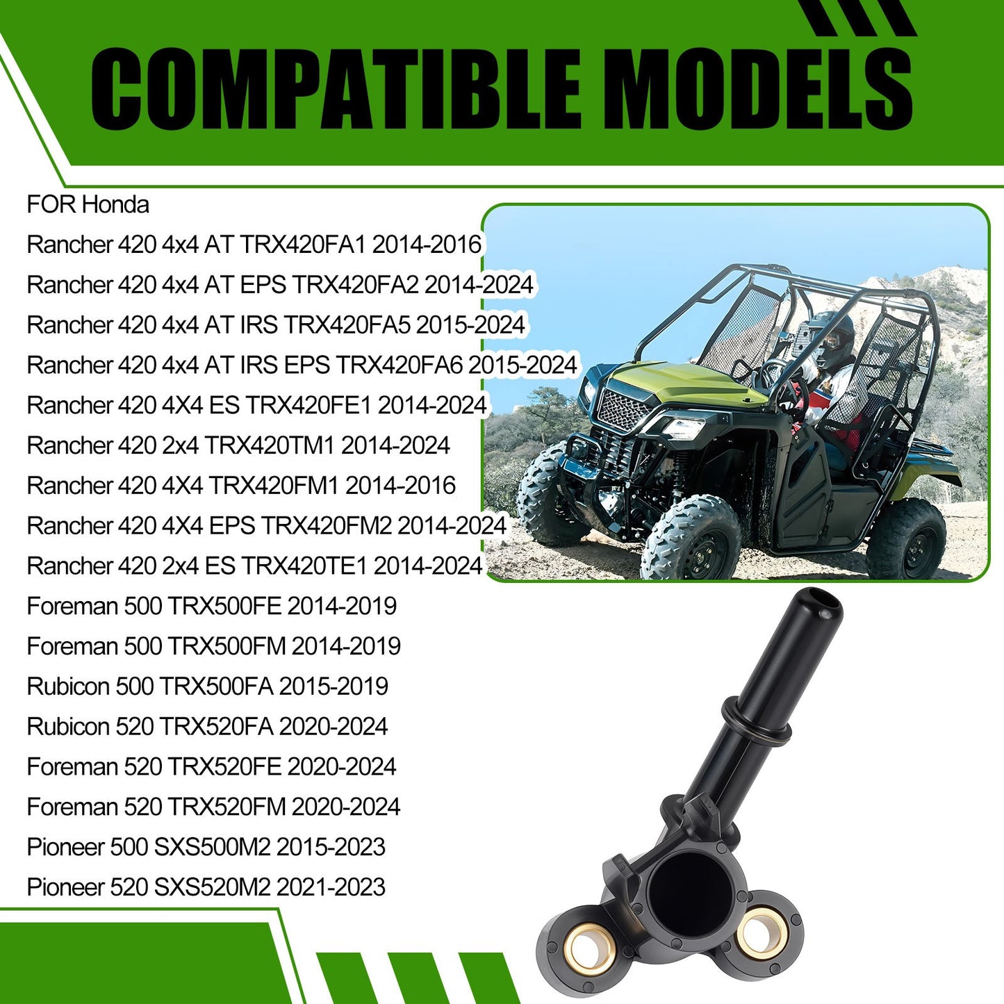 Fuel Injector Cap for Honda Pioneer 500 520 (2015–2023)