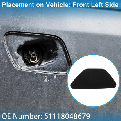 Washer Nozzle Cover Cap Front Left for BMW 528i (2011-2016)