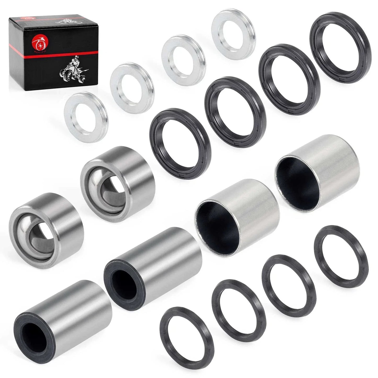 2 x Front Shock Bushing for Honda Sportrax TRX400EX (1999–2004)