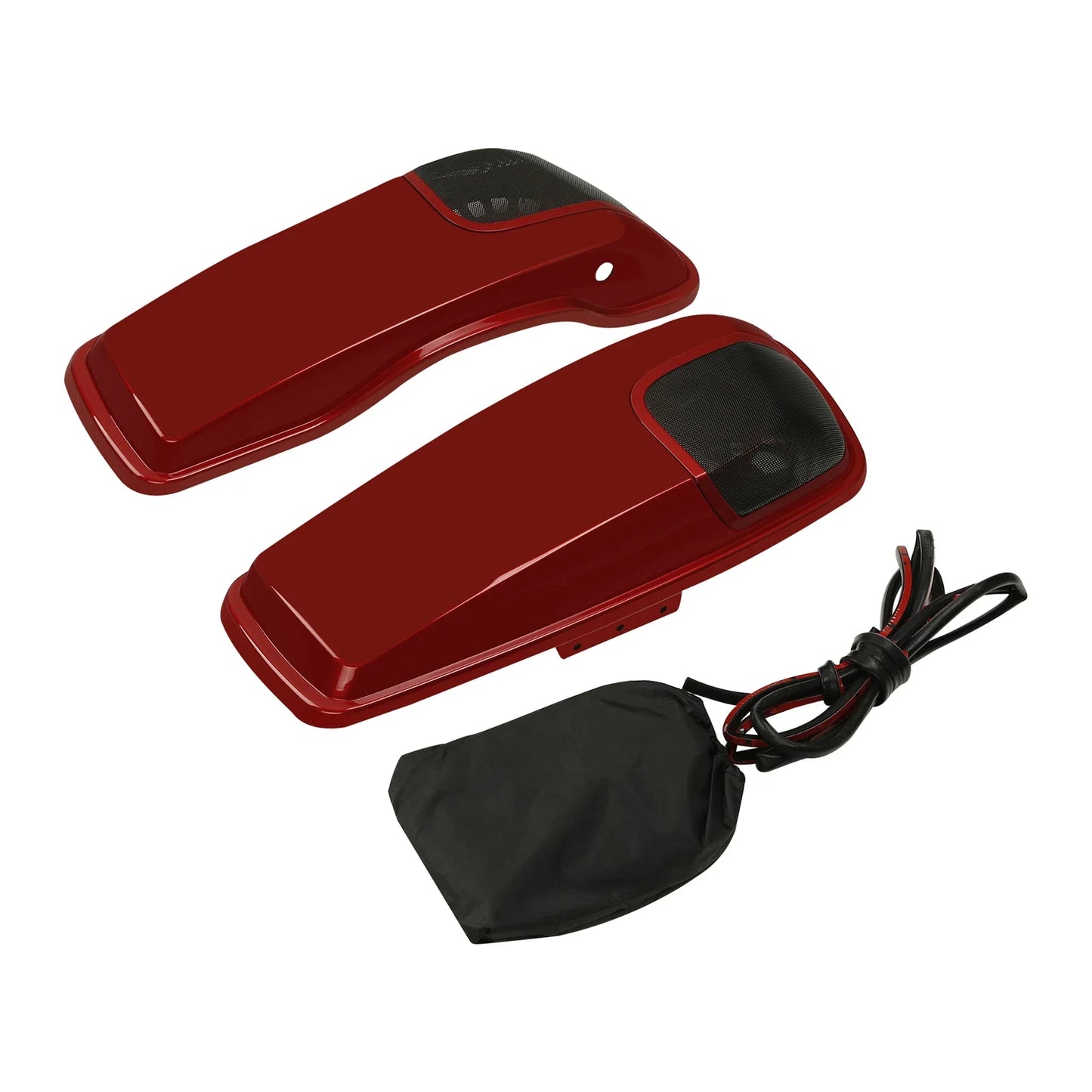 Saddlebag Lid Speaker Cutout Grill for Harley Electra Glide (14-24)