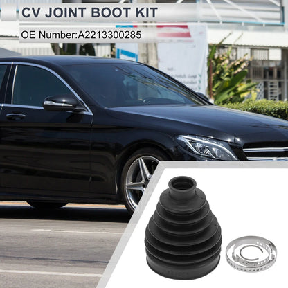 Inner CV Joint Boot Kit for Mercedes-Benz C300 (2008-2014) - 2 x Clamps
