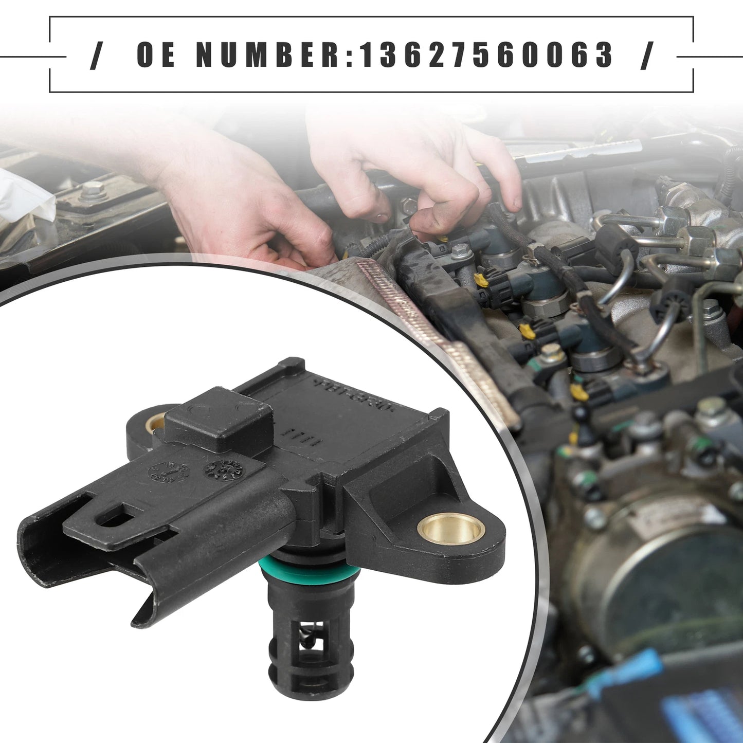 Engine Oil Pressure Sensor for BMW X6 335i (2008–2019) No. 13627560063/13627585492