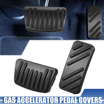 Aluminium Alloy Gas Brake Pedal Pad Cover for Hyundai Elantra (2021-2022)