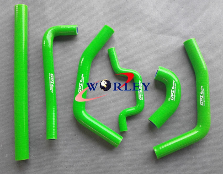 Silicone Radiator Hose for Kawasaki KXF250 KX250F (2009–2015) - Blue