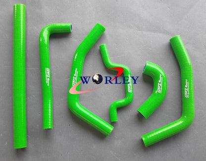 Silicone Radiator Hose for Kawasaki KXF250 KX250F (2009–2015) - Blue
