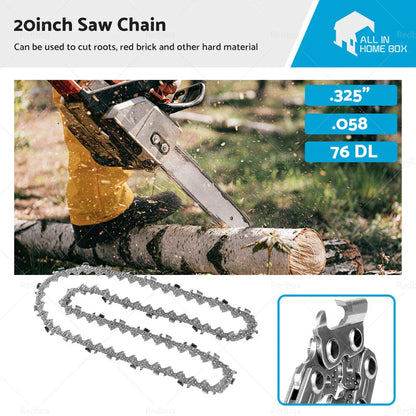 .325 058 76DL Tungsten Carbide Chain for Stihl SX52 SX62 SX66 Chainsaws