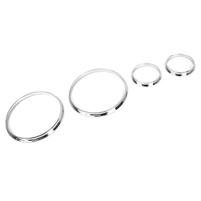 Speedometer Gauge Dial Rings Bezel Trim for BMW 5 7 Series E39 E38 M5 X5 E53 (1997-2003)