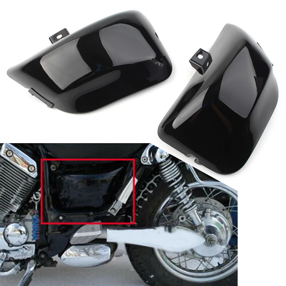 2X Fairing Side Battery Cover for Yamaha Virago 400 500 535 (1986–1999)