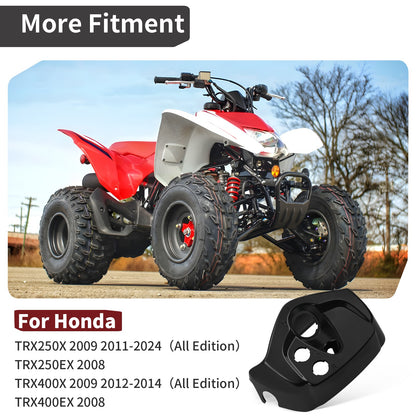 Handlebar Dash Cover Key Holder for Honda TRX250X TRX400X (2001–2024)