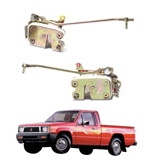 Front Door Lock Latch x2 for Mitsubishi Triton L200  1986-1996