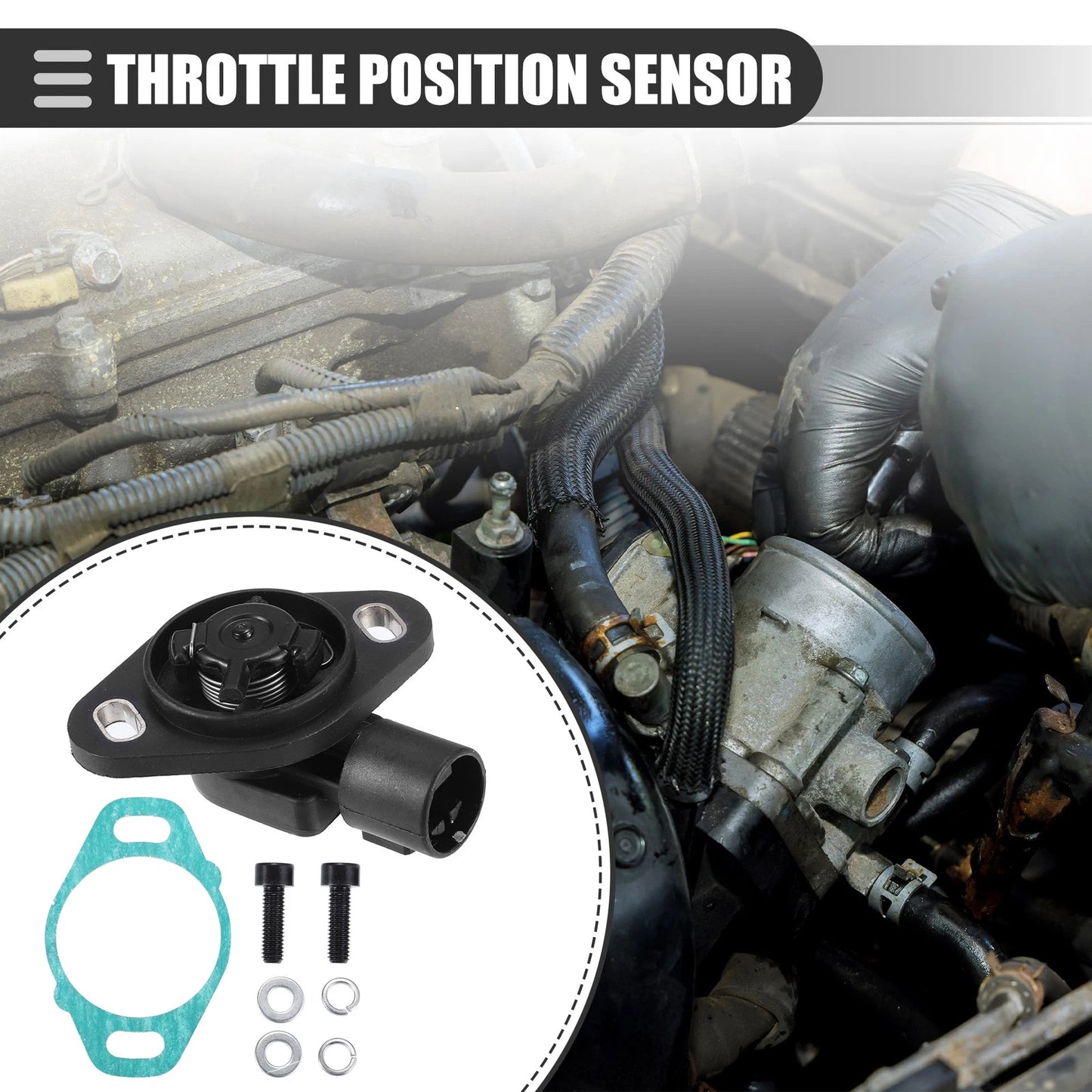 Throttle Position Sensor for Honda Accord (1990–1997) No. 37825-PAA-A01