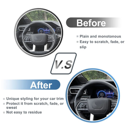 Air Condition Outlet Vent Trim Cover Frame for Toyota Tacoma (1Pair)